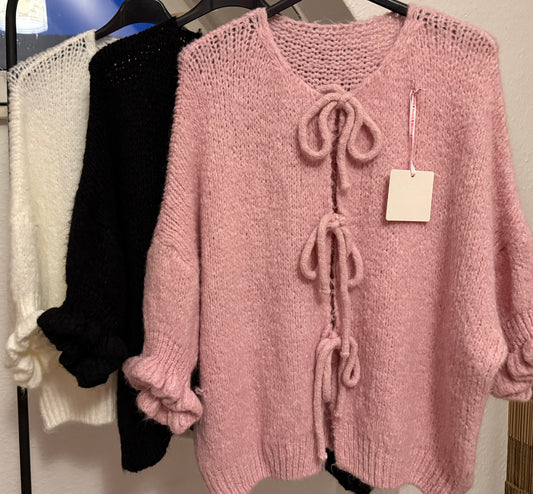 CARDIGAN SCHNÜRE